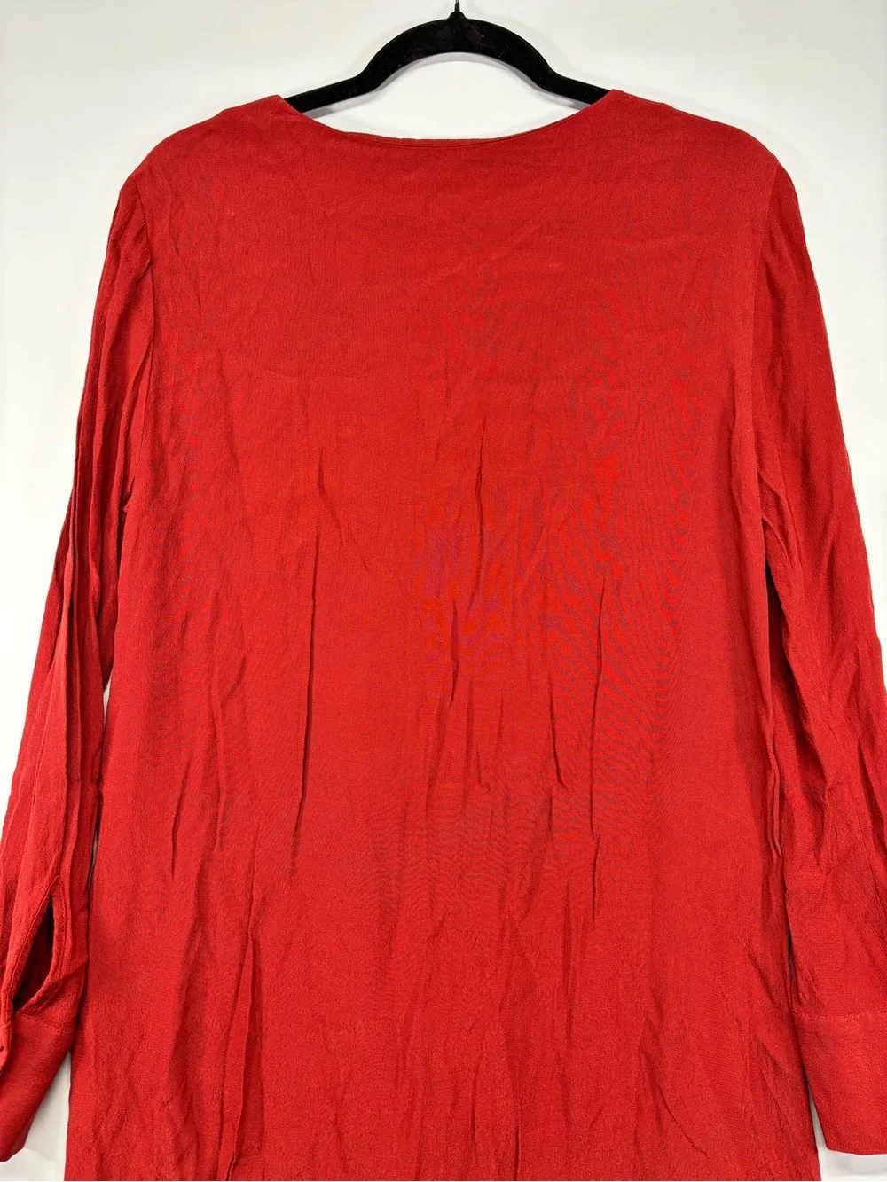 ✨Madewell Women’s Long Sleeve Button-Front Novel Dress – Size M